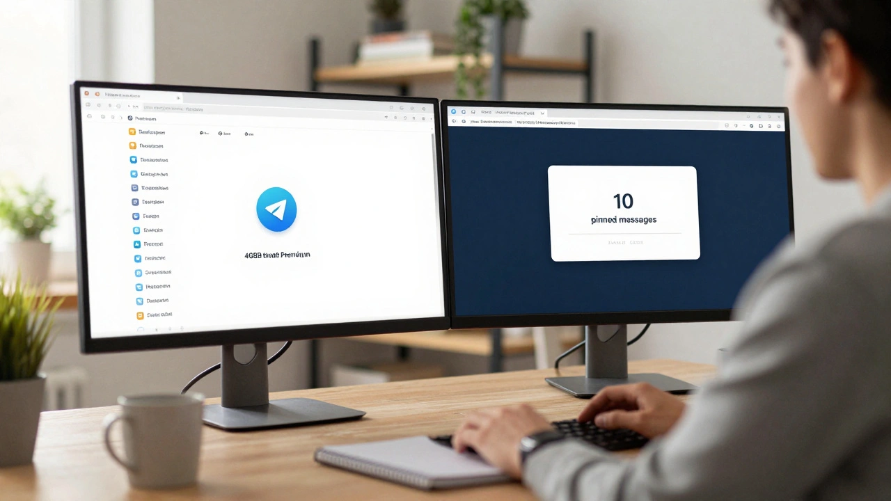 Увеличенные лимиты в Telegram Premium: как они помогают в работе